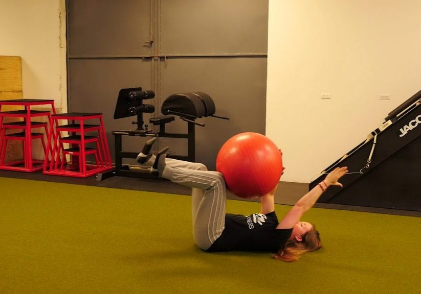 Exercise of the Week &#8211; Stability Ball Deadbug